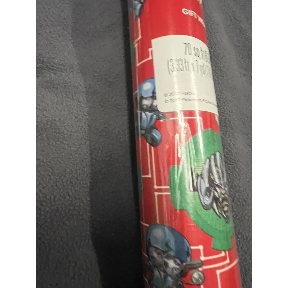 Transformer The Last Knight Gift Wrapping Paper 70sq Ft 2017 Hasbro‎